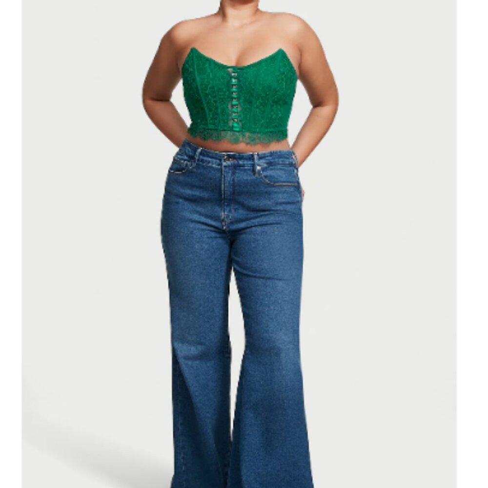 Victoria's Secret DREAM ANGELS Lace Strapless Corset Top